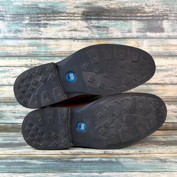 Nunn Bush Chukka Boot Size 11M Brown Leather Brogue Lace Up Lightweight Dress - Picture 7 of 11